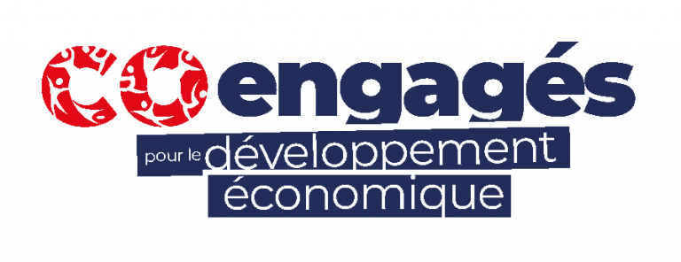 Logo co-engagés pour le développement économique de la Fédération Française des Clubs Omnisports