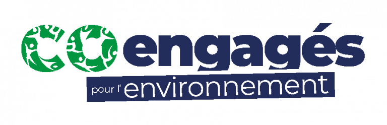 Logo co-engagés pour l'environnement de la Fédération Française des Clubs Omnisports