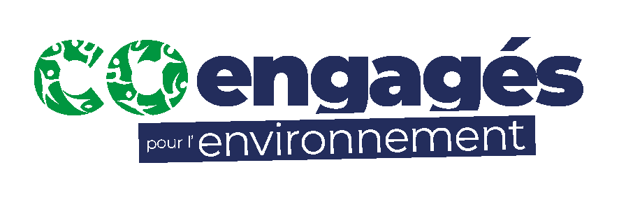 Logo co-engagés pour l'environnement de la Fédération Française des Clubs Omnisports