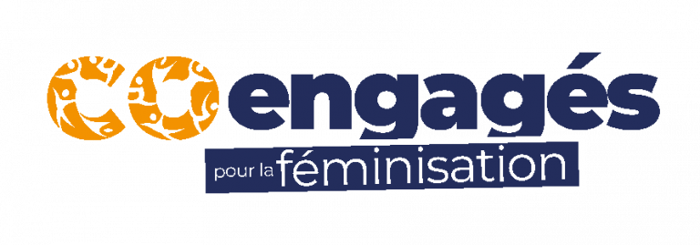 Logo co-engagés pour la féminisation de la Fédération Française des Clubs Omnisports