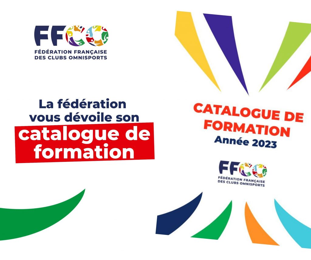 Visuel catalogue de formations de la F.F. Clubs Omnisports