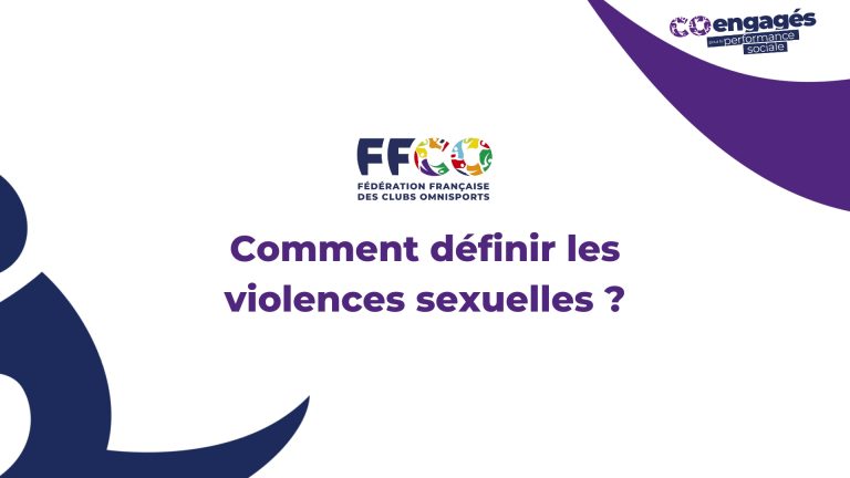 Violences sexuelles dans le sport : définition et typologie