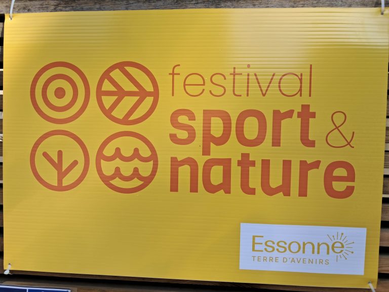 affiche festival sport en nature Essonne 2025