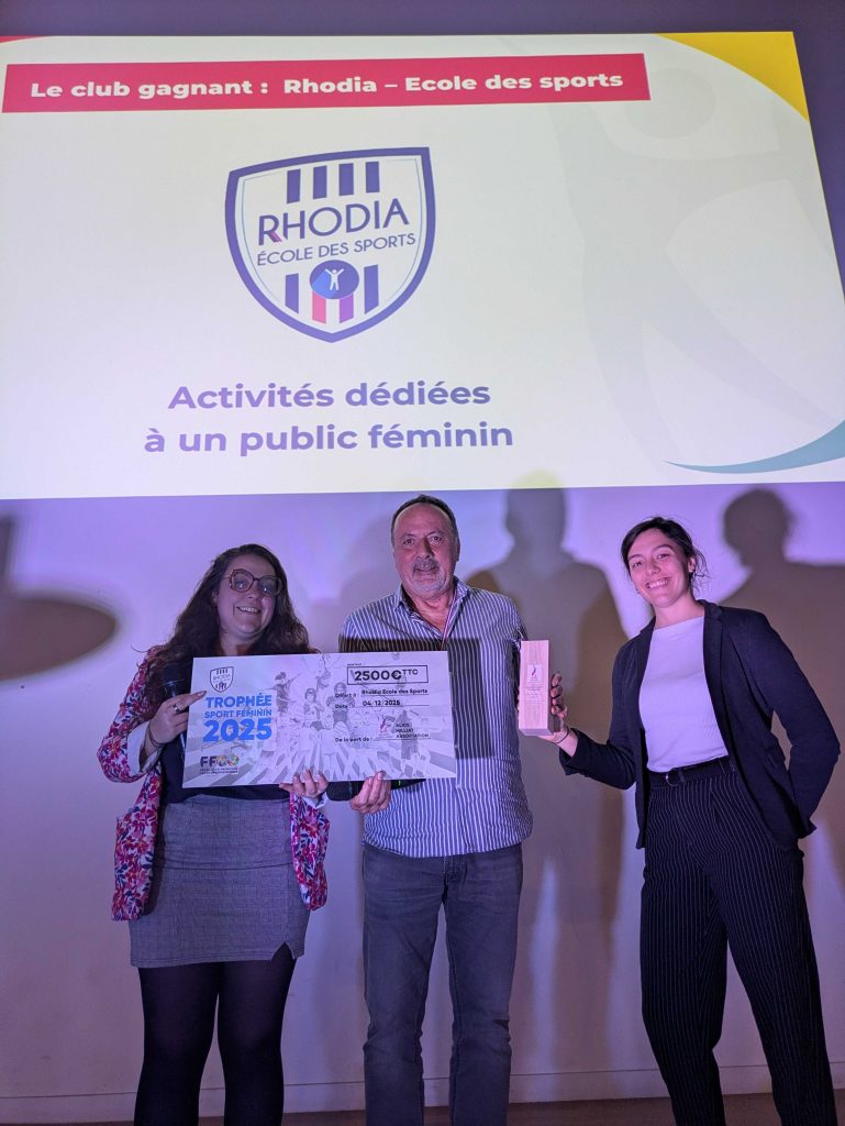 Trophée féminisation Alice Milliat - Rhodia Ecole des Sports