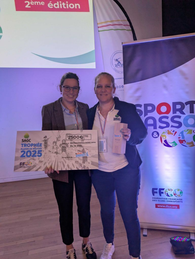 Trophée plaisir de bouger Ferrero - Sport Athlétique Gazinet Cestas