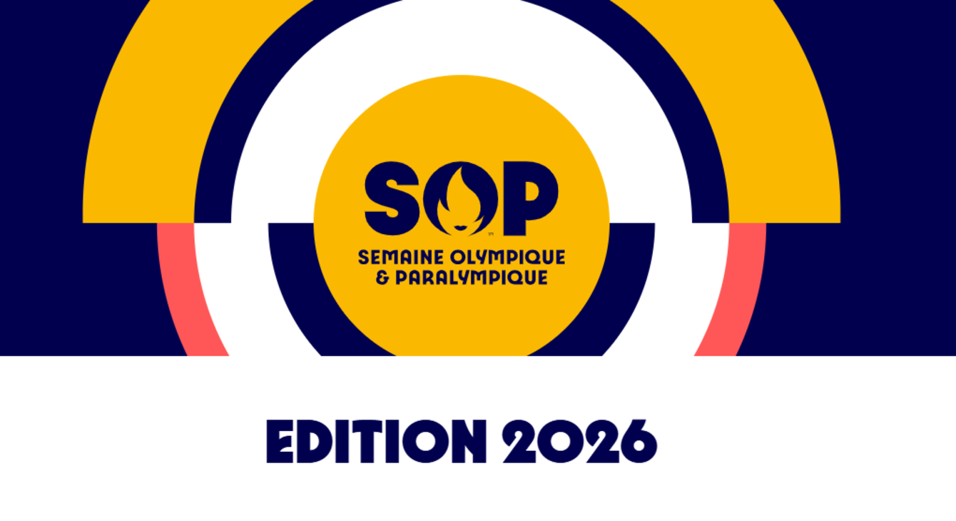Affiche officielle Semaine Olympique et Paralympique 2026